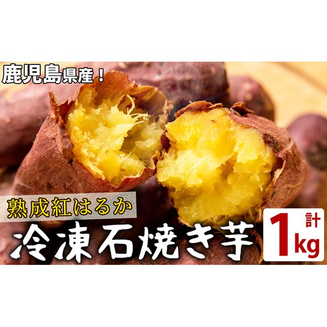 熟成紅はるかの石焼き芋(計1kg) p8-119 （鹿児島県志布志市