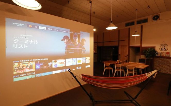 HG003 	都留市のヤギのいる別荘民泊「都留BASE」1泊、定員10名