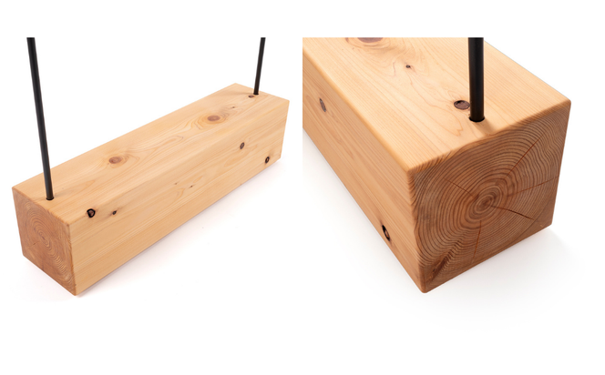 【幅サイズオーダー可能】　KIMIKI - SHINハンガーラック  78cm – 150cm M-mp-A60A