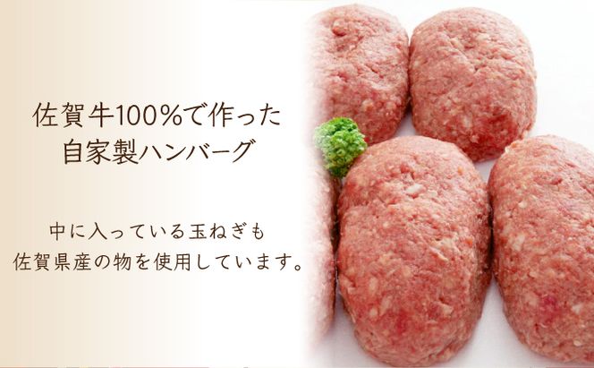 120g×5個【佐賀牛】ハンバーグ B-1011