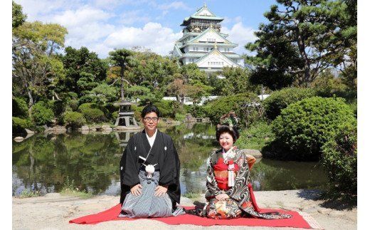 和装ウェディング レンタル衣装 着付け ヘアメイク｜おしゃれ工房ワタカベ 大阪府 守口市 メイク 神前式 前撮り 白無垢 羽織袴 [0706]