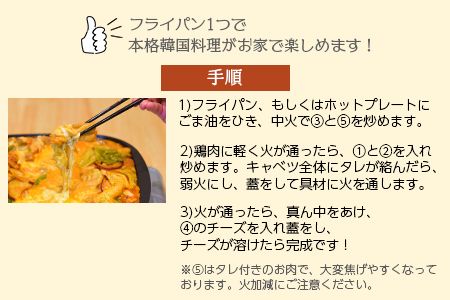 ＜タッカルビ トッポギ入り 4袋＞翌月末迄に順次出荷【c916_ty_x2】