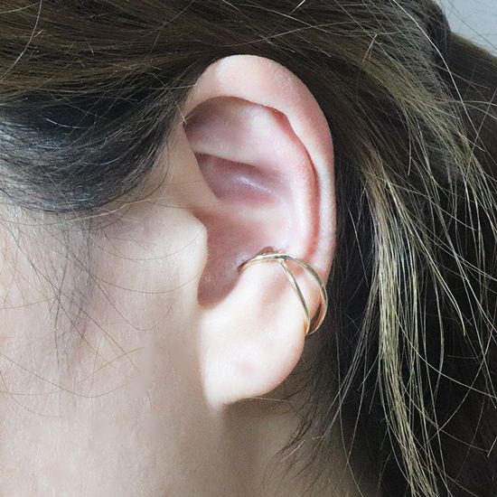 K10　大クロス　イヤーカフ（U-461)　BQ-56