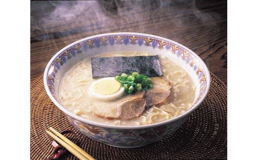 宗像産ラー麦使用「博多生ラーメンとんこつ味/坦々麺)」(100g×10食/120g×8食)【JAむなかた】_HA1404