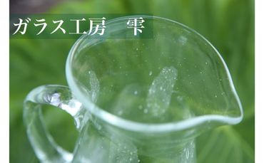 【琉球ガラス工房雫】水玉（ドット）ピッチャー１個