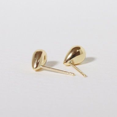 K１８　　しずく　大　ピアス　BQ-36