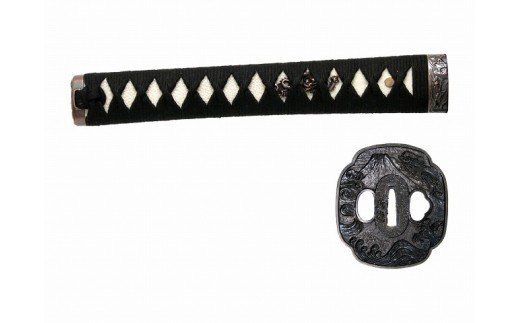 H100-10 模擬刀 和泉守兼定写し 大小拵（掛台付き）