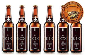 010B189 KIX BEER６本セット（デュンケル）【クラフトビール ビール お酒 地ビール びーる 瓶ビール 泉佐野ブルーイング】