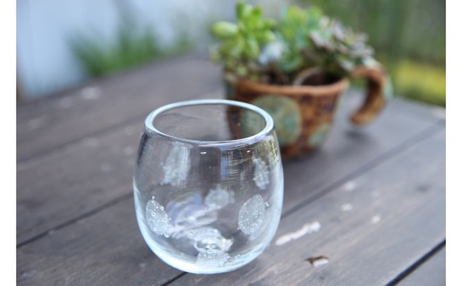 【琉球ガラス工房雫】水玉タルグラス１個