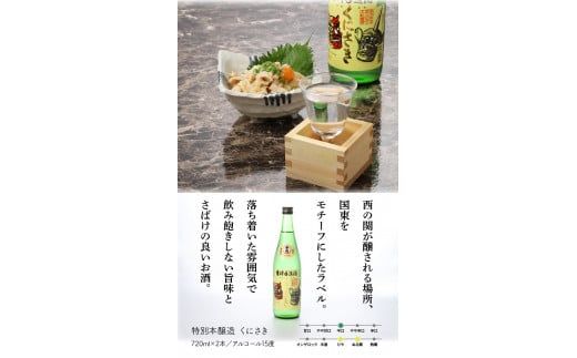 西の関「美吟（吟醸酒）/ 手造り純米酒 / 特別本醸造くにさき」_29035B