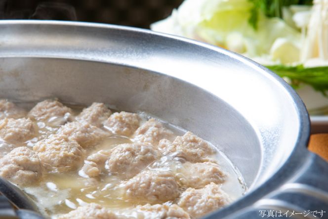 さもんじ謹製 博多水炊きセット 料亭 スープ つくね 冷凍 [博多水炊き さもんじ 福岡県 筑紫野市 21760264]