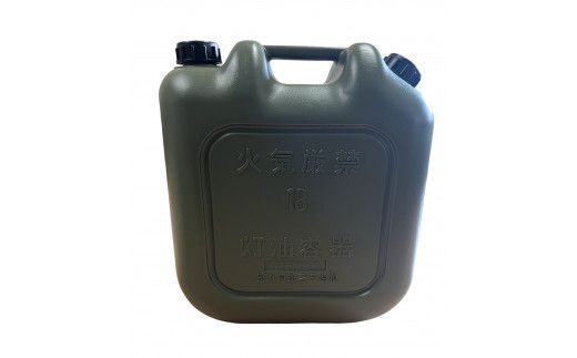 006IT02N.18Lポリタンク灯油缶（カーキ）