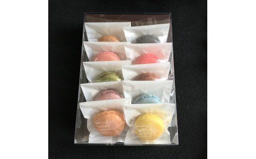 マカロン 冷蔵 詰め合わせ 10個 食べ比べ [プチ・トリフ山屋