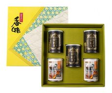 C4032 村上茶（煎茶・紅茶）5缶セット