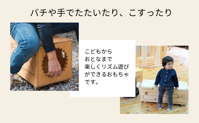 木のおもちゃ 楽器 otonagaisu（オトナガイス） O-mr-A21A