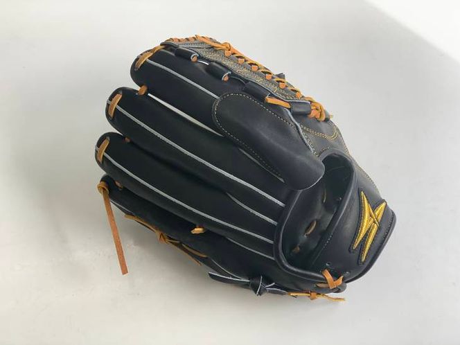 SAEKI　野球グローブ 【硬式・品番110】【ブラック】【Rオレンジ】【クリーム】