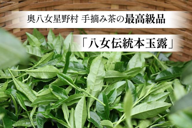 茶 伝統本玉露 50g×2袋 [ビーキューブ 福岡県 筑紫野市 21760577] お茶 緑茶 日本茶 玉露 本玉露 八女茶 煎茶 茶葉 星野茶 奥八女星野村