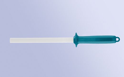 H7-116 セラミックシャープナー（平丸）ブルー ～包丁・はさみ用砥石 研ぎ棒 ステンレス・ハガネ対応 ブルー～