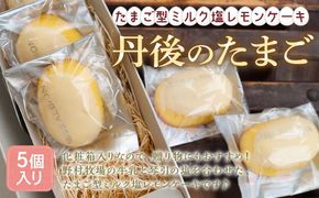 たまご型ミルク塩レモンケーキ『丹後のたまご』　AM00618