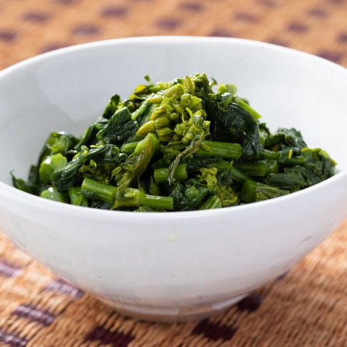 水かけつぼみ菜漬け　５パックセット【惣菜　漬物】