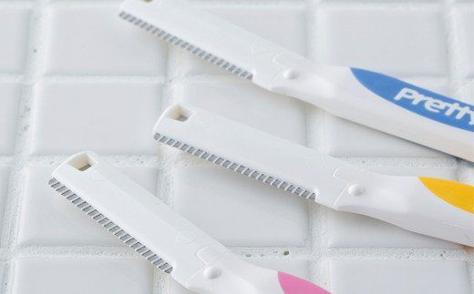 H5-205 ◇貝印 PrettyフェイスL型 15本（3本入×5個）