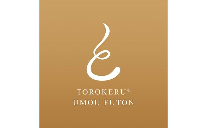 GS044とろける羽毛ふとん［セミダブル］合掛けふとん専用カバー付き・［セミダブル］肌掛けふとん専用カバー付き/クリーム