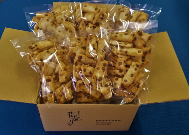 099H3900 無選別 丹波黒豆おかき  合計840g（140g×6袋）