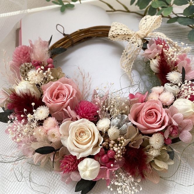 AJ124-2    プリザーブドフラワー【ルポ】春日部市シュガーパイン