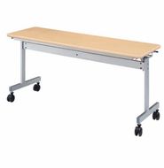 ミーティングテーブル 1500×450 KV1545-NN（1.ナチュラル） スタッキング テーブル キャスター デスク 愛西市 / タック株式会社[AEAH020-1]