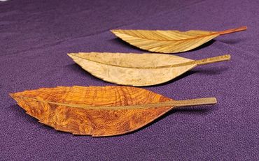 木の葉の銘々皿（大） おまかせセレクト2枚セット 木の香アート『まどころ』