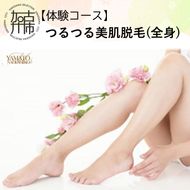 【体験コース】つるつる美肌脱毛(全身)《 美容 脱毛 全身 体験 女性 ご褒美 贅沢 息抜き 》【2502L11805】