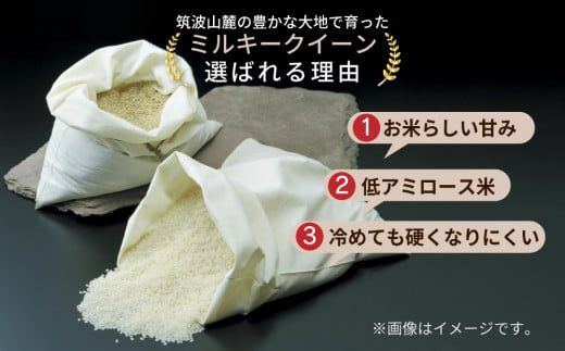 令和7年産茨城県産ミルキークイーン　精米　合計10kg (5kg×2袋) ※離島への配送不可