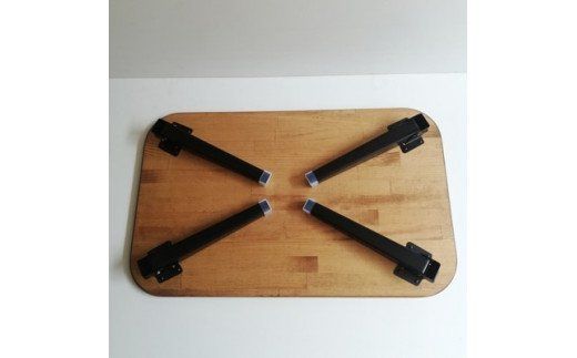 天然木 トースト 折りたたみ ローテーブル Sサイズ [新星金属製作所 大阪府 守口市 20940935] 集成材  ナチュラル テーブル 折りたたみ ローテーブル リビング 子供 子供部屋 おしゃれ 家族