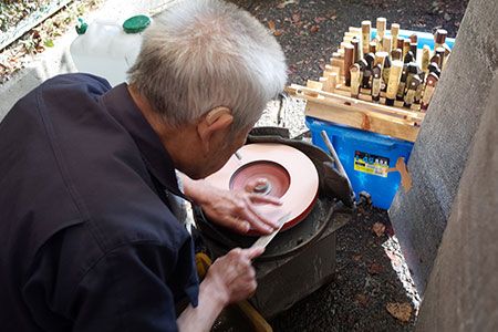 B-58 包丁研ぎサービス　出刃包丁・柳刃（刺身）包丁及び薄刃包丁3本の組み合わせ