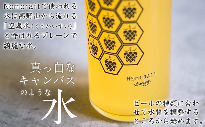 【アメリカンスタイルのクラフトビール】NOMCRAFT飲み比べ１２本 x ６ヶ月定期便(AY19)