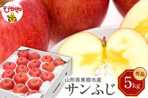 【令和7年産 先行予約】りんご サンふじ 5kg(秀品) 東根市 山形県 東根農産センター提供 hi027-206-2
