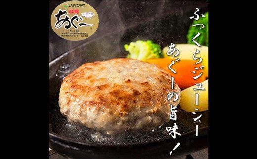 お肉屋本店　沖縄県産あぐー豚ハンバーグ・ステーキセット900g