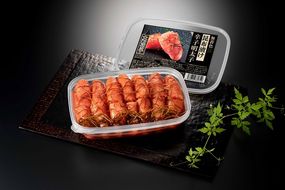 無着色辛子明太子　昆布漬け切子250g【玄海】_HA1462