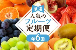 【定期便/年6回】むなかた旬のフルーツ6回定期便【ほたるの里】_HB0090
