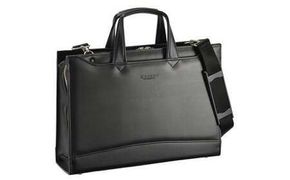 合皮大開き兼用ビジネス　小（22346-01）クロ