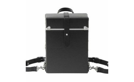 豊岡鞄　嘉玄　ファイバー　チトセ　リュック（ブラック）