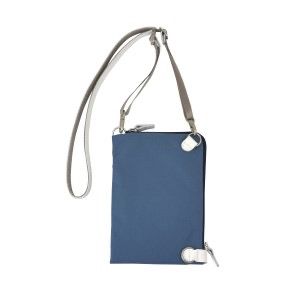 豊岡鞄 　For the blue クロスミニショルダー オーシャンブルー