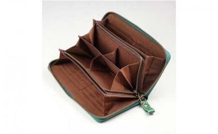 豊岡工房　牛革コインが分けられる長財布（3774-18）イエロー