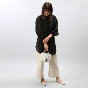 豊岡鞄 ボックスミニショルダー CJTF-038 ホワイト