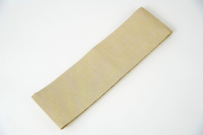 半幅帯　星空（黄）*リバーシブル幅約15.2cm×長さ約420cm　FY00097