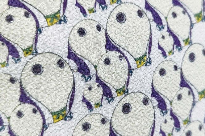 丹後ちりめんまゆまろポーチ サイズ：約21cm×15cm　DZ00025