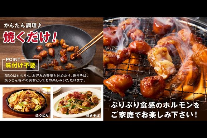 【A8-027】【秘伝の旨タレ】牛しろコロホルモン （200g×11パック）