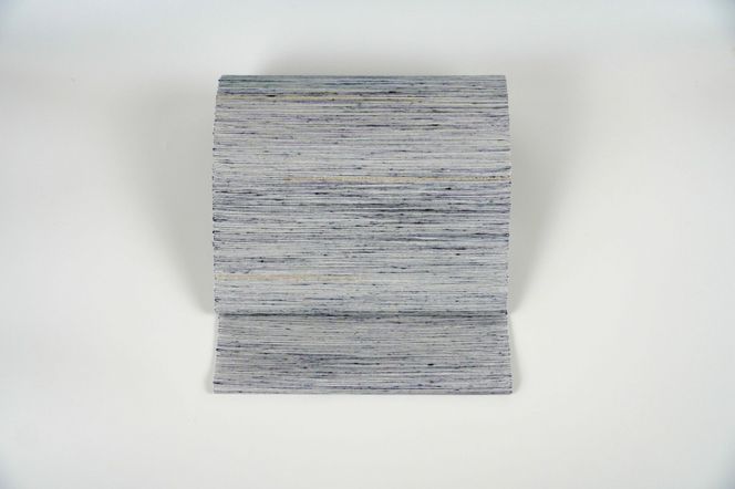 ＜丹後の藤布　遊絲舎＞八寸名古屋帯　「藤八本」（白地に紺絣）選べるお仕立て　FY00109