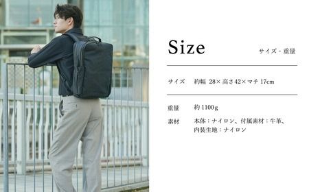 豊岡鞄 UC 2WAY BackPack2 brfUC10HA ネイビー