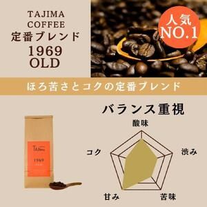 TAJIMA COFFEE 2種のブレンドコーヒーセット(200g×2) / 自家焙煎珈琲 コーヒー 珈琲 老舗 喫茶店の味 ブレンド / 粉 中挽き BRASIL70